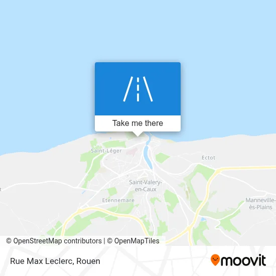Mapa Rue Max Leclerc