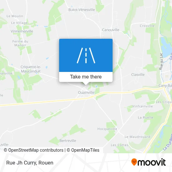 Rue Jh Curry map