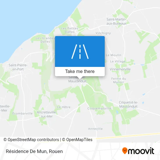 Mapa Résidence De Mun