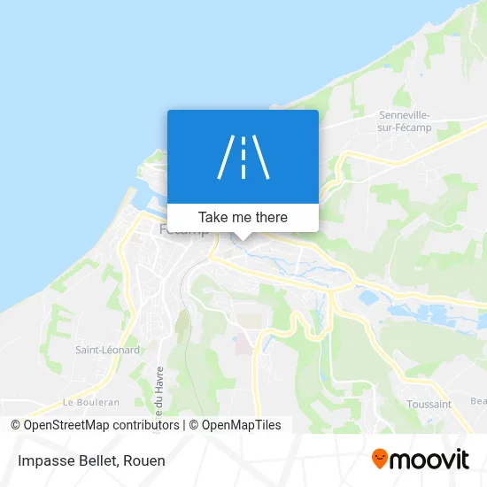 Impasse Bellet map