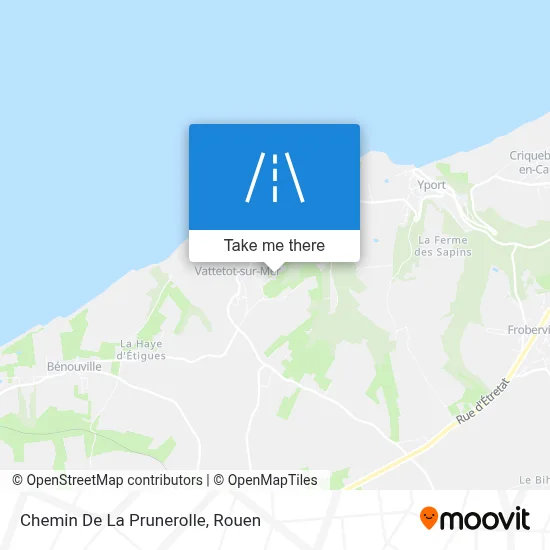 Chemin De La Prunerolle map