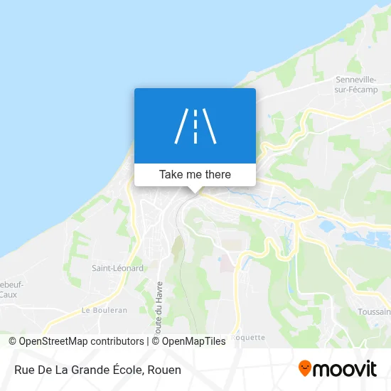 Rue De La Grande École map