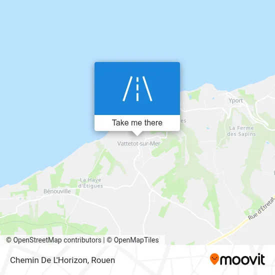Mapa Chemin De L'Horizon