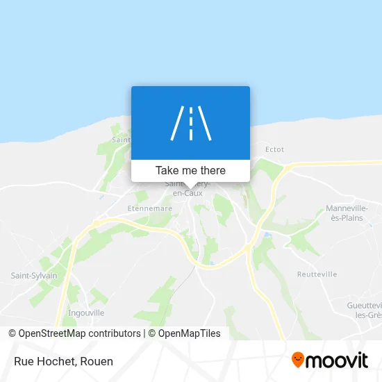Rue Hochet map