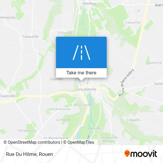 Rue Du Hôme map