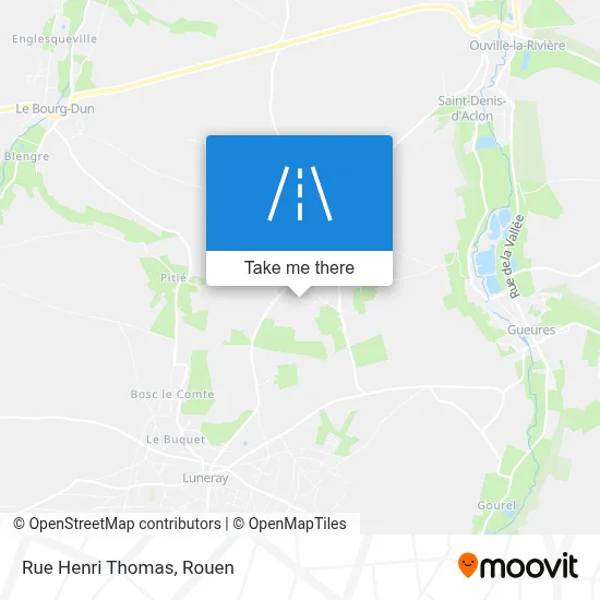Rue Henri Thomas map