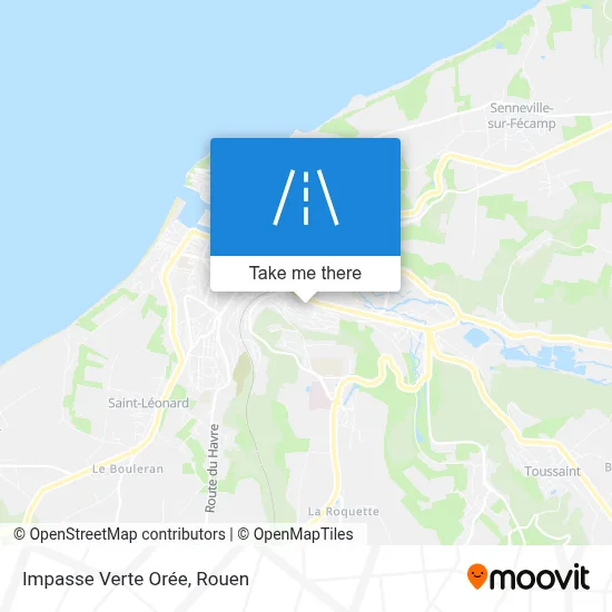 Impasse Verte Orée map