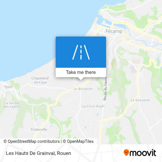 Les Hauts De Grainval map