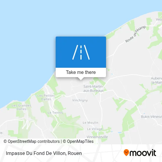Impasse Du Fond De Villon map