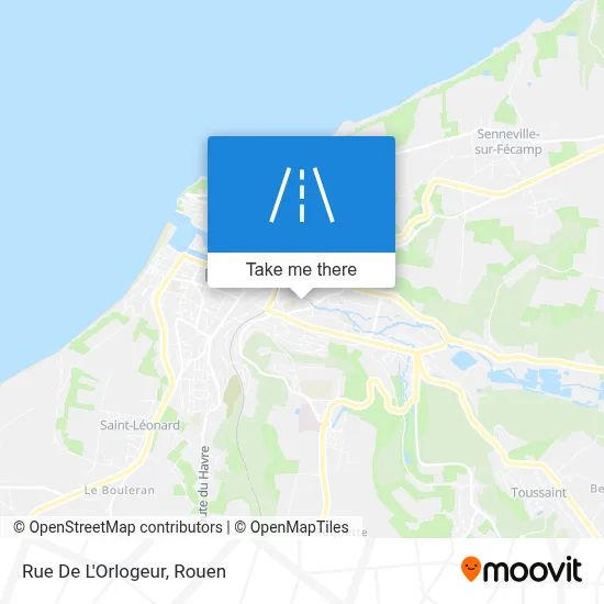 Rue De L'Orlogeur map