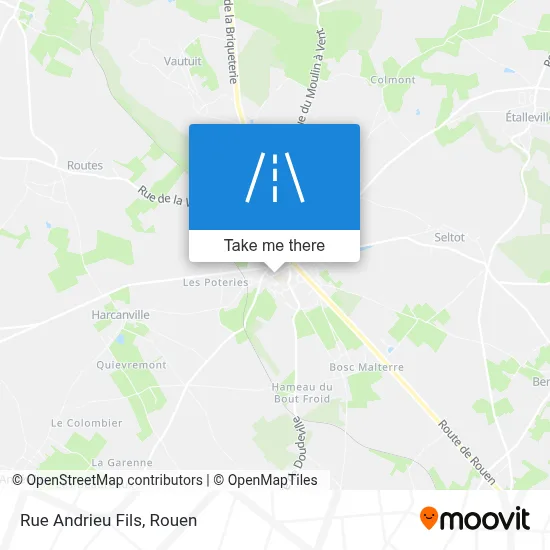 Rue Andrieu Fils map