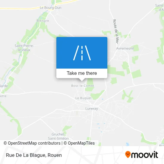 Rue De La Blague map