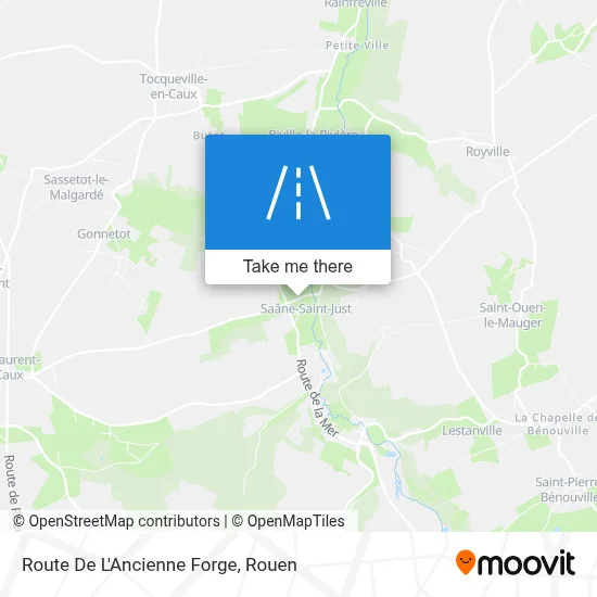 Route De L'Ancienne Forge map