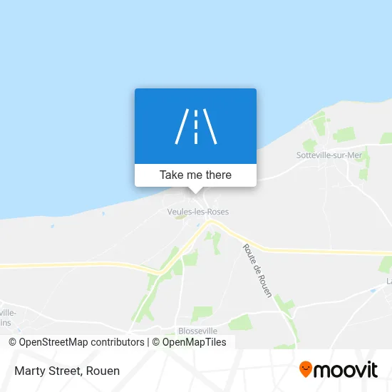 Rue Marty map
