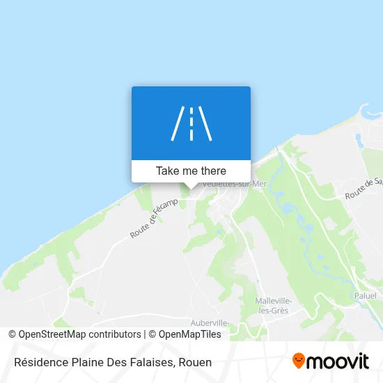 Résidence Plaine Des Falaises map