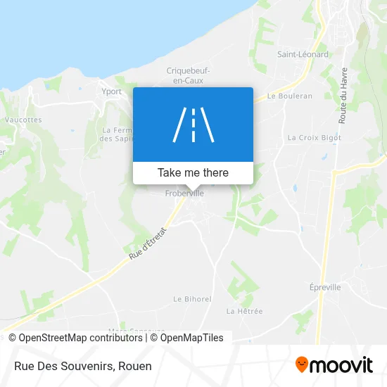 Rue Des Souvenirs map