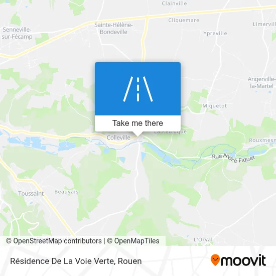 Résidence De La Voie Verte map