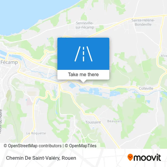 Chemin De Saint-Valéry map