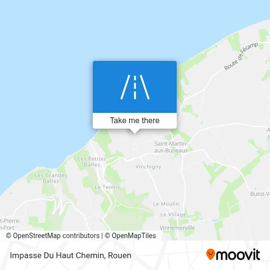 Impasse Du Haut Chemin map