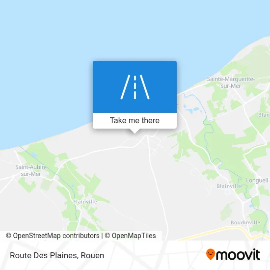 Route Des Plaines map