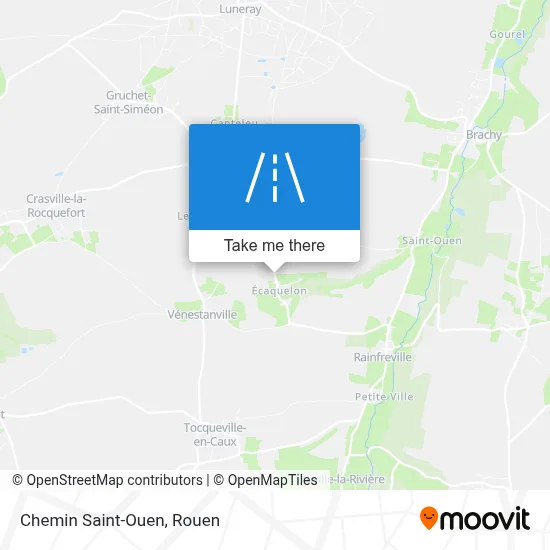 Chemin Saint-Ouen map
