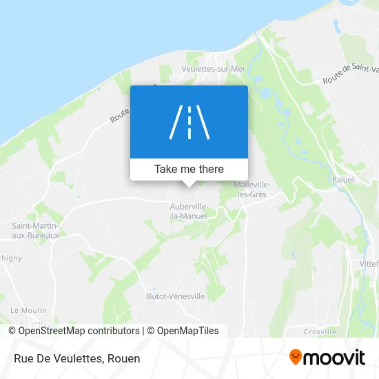 Mapa Rue De Veulettes
