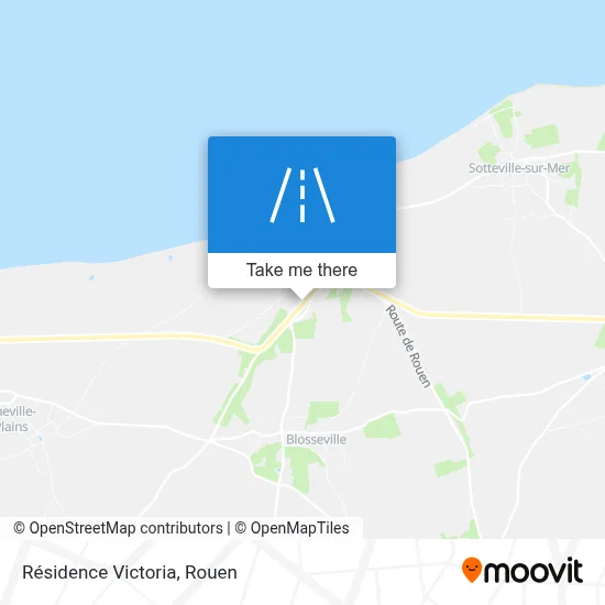 Mapa Résidence Victoria