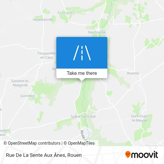 Rue De La Sente Aux Ânes map