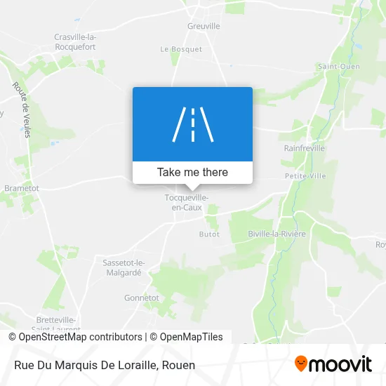 Rue Du Marquis De Loraille map