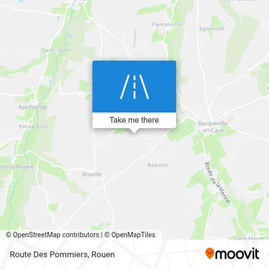 Route Des Pommiers map