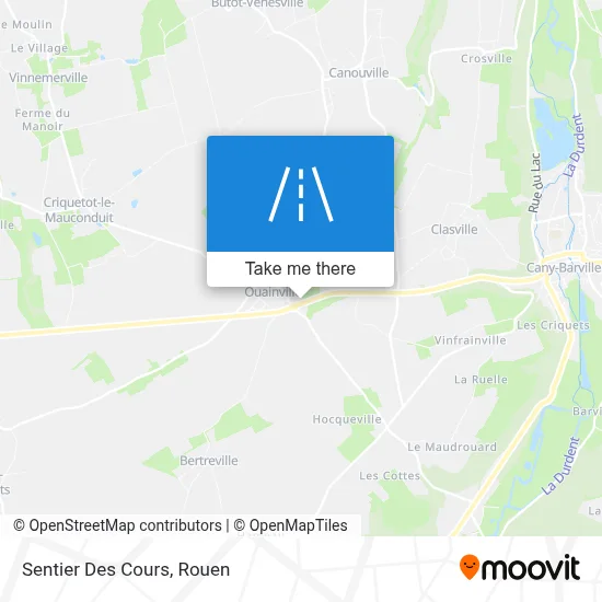 Sentier Des Cours map