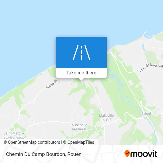 Chemin Du Camp Bourdon map