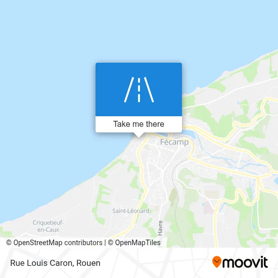 Rue Louis Caron map