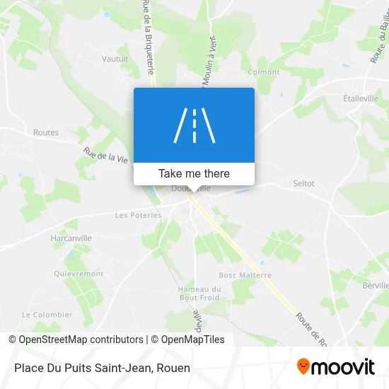 Place Du Puits Saint-Jean map