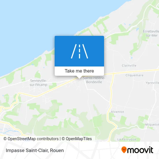 Impasse Saint-Clair map