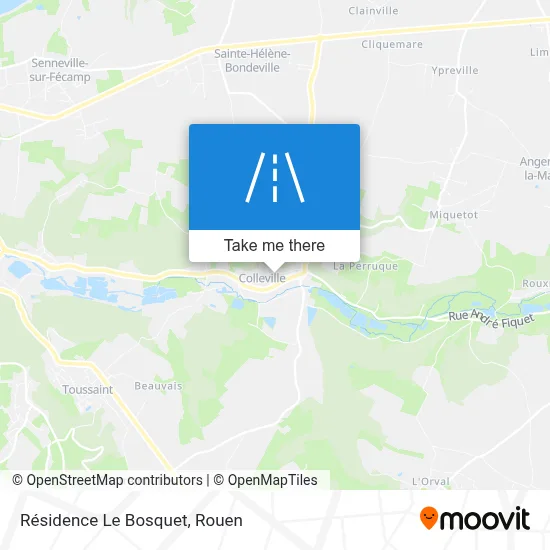 Résidence Le Bosquet map