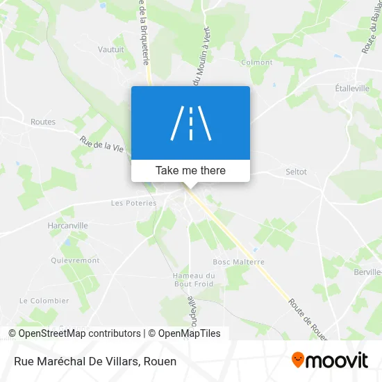 Mapa Rue Maréchal De Villars