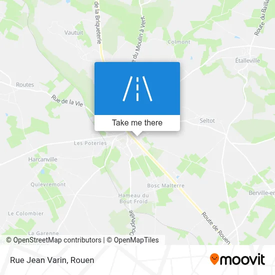 Rue Jean Varin map