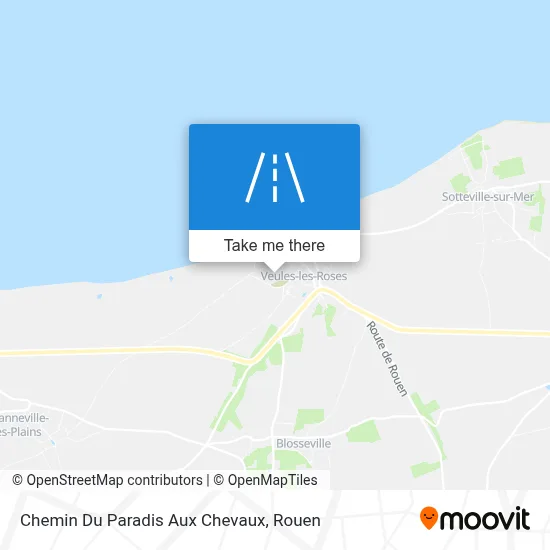 Chemin Du Paradis Aux Chevaux map