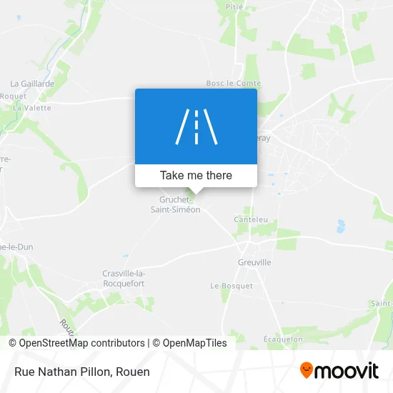 Mapa Rue Nathan Pillon