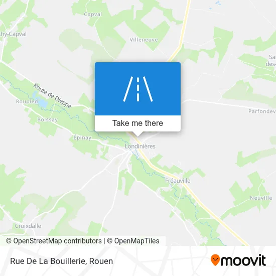 Mapa Rue De La Bouillerie