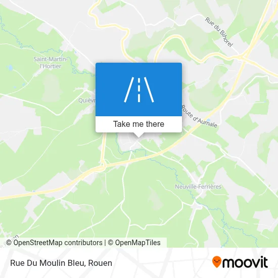 Rue Du Moulin Bleu map