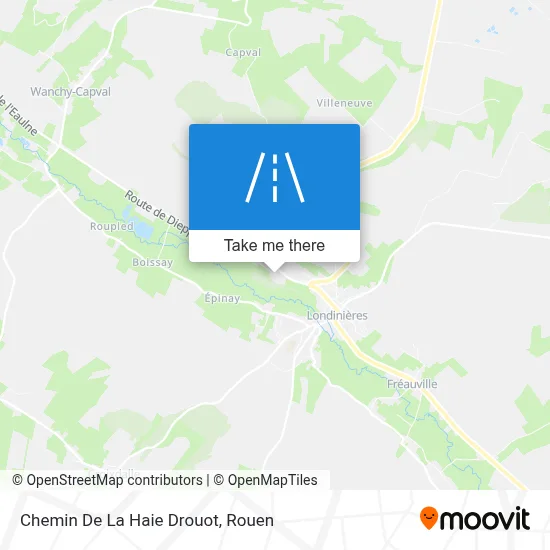 Chemin De La Haie Drouot map