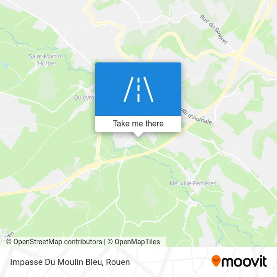 Impasse Du Moulin Bleu map