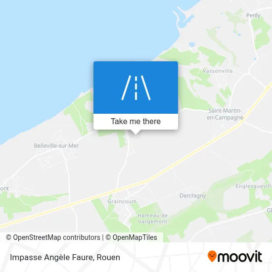 Impasse Angèle Faure map