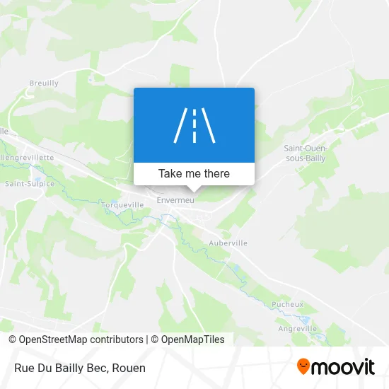 Rue Du Bailly Bec map