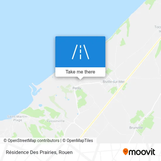 Résidence Des Prairies map