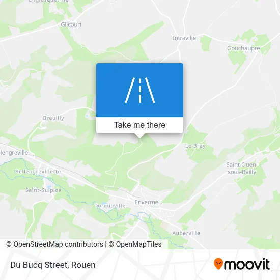 Rue Du Bucq map