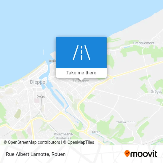 Rue Albert Lamotte map