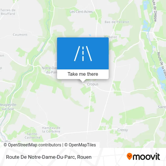 Route De Notre-Dame-Du-Parc map